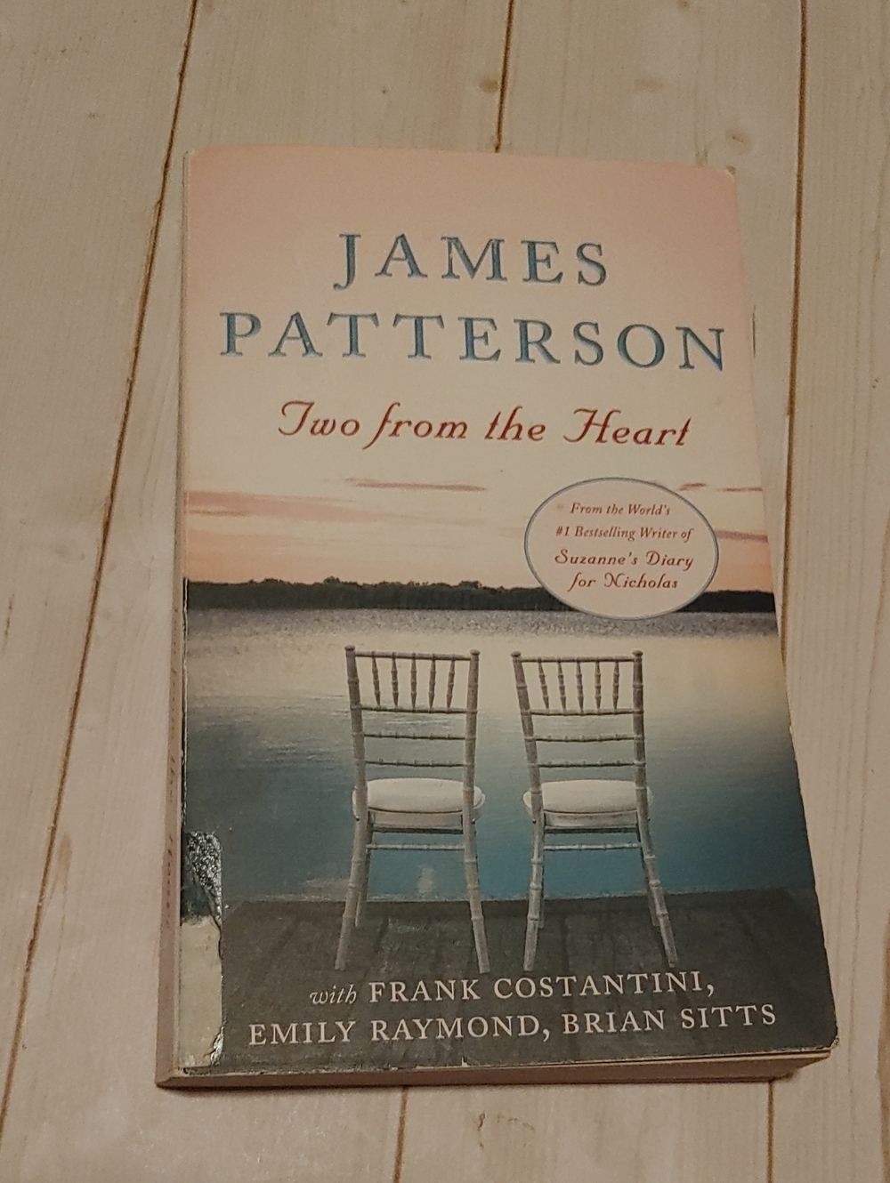 Two From The Heart Adult Novel Fiction Book James Patterson Frank Constantini